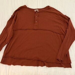 Urban outfitters oversized Henley